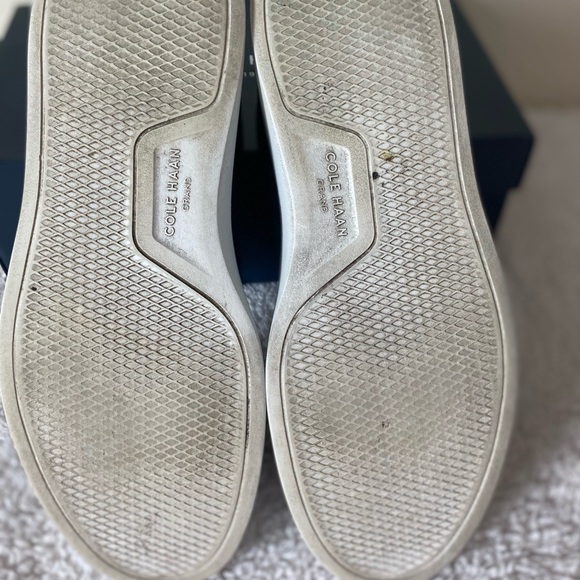 Cole Haan Men’s GrandPrø Rally Nubuck Laser Cut Sneakers in Navy Size 9.5M - Picture 10 of 15